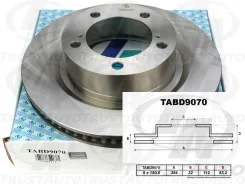��������� ���� TA TABD9070 FR LAND Cruiser URJ202W 15-/Sequoia UPK60L, UPK65L, USK60L, USK65L, UCK60L 07-12, ������ �������� TABD9070 ����