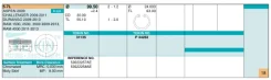 �������� ������� hemi 5.7 d99,5 std 1,2-1,2-2 Chrysler 5.7L 12-, RAM1500, Dodge Challenger 13- Teikin 31135std 31135STD ����