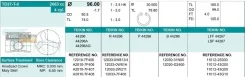 �������� ������� td27-t-ii d96+1.00 2,5hk-2-3 Nissan TD27TII Teikin 44296100 44296100 ����