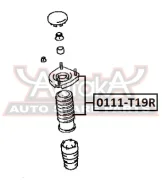 ����� ������� ������������ Toyota Carina E AT19#/ST191/CT190 1992-1997 ASVA 0111-T19R 0111T19R ����