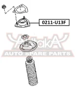 ����� ��������� ������������ Nissan Bluebird U13 1991-1995 ASVA 0211-U13F 0211U13F ����