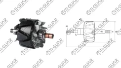 ������ ����������/������� /TI-GUAR ��� Land Rover Freelander 75 Toyota 4Runner Corolla Hilux Cruiser Honda Accord CR-V Odyssey Prelude TG-ACC003 Tgacc...
