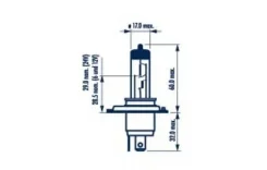 ����� Narva /H4 12V 60/55W PX43T 60/55W 48901 H4 12V 60/55W PX43T Narva 48901 48901 ����