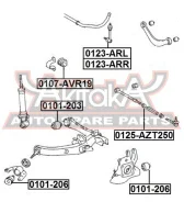 ���� ������������� ������ ����� Toyota Toyota : Avensis AZT/CDT/ZZT25#Toyota Avensis AZT250/CDT250 2003-Toyota Avensis AZT255 4WD 2003-Toyota Caldina...