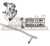 ���� ������������� ������ ������ Honda Accord IX 2008- ASVA 0323-CURR 0323CURR ����