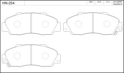 ��������� ������� /������ ������ /����� /JFBK ��� Honda Legend Accord coupe Civic HR-V CR-V HN-254 PF-8254 TG-358C PN8254 D5060M FR Honda Legend, Acco...