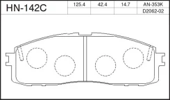 ��������� ������� /������ ������ /����� /JFBK ��� MARK X7 X8 Crown 1994-2000 HN-142C MN-154A A-132K-ORG A227K D2062 0446614010 0446622030 ������ MARK...
