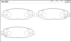 ��������� ������� /������ ������ /����� /JFBK ��� Toyota Lexus 400 USF10 HN-363 TG-369C PN1363 A-398WK D2125M 0449230160 ������ Toyota Lexus 400 USF10...