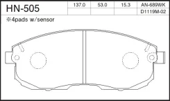 ��������� ������� /�������� /JFBK ��� Nissan Cefiro HN-505 TG-286C HN-201A HN-504 BD5701 WS203301 NP2046 Front Nissan Cefiro JFBK HN505 HN505 ����