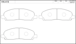 ��������� ������� /�������� ������ /����� /JFBK ��� Mitsubishi RVR HN-419 PF-3419 MN-334 A-487WK D6097 MR407127 �������� Mitsubishi RVR JFBK HN419 HN4...