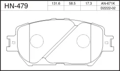 ��������� ������� /�������� ������ /����� /JFBK ��� Toyota Camry 1997-2001 MARK X 2004-2015 Crown 2003-2008 Wish 2000-2009 HN-479 A671K TG671C PF1479...