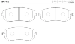��������� ������� /�������� ������ /����� /JFBK ��� Subaru Impreza HN-460 PF-7460 A-672WK D7055M 26296FE000 �������� Subaru Impreza JFBK HN460 HN460 �...