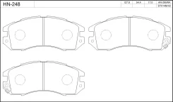 ��������� ������� /�������� ������ /����� /JFBK ��� Subaru Impreza 1992-1996 GC# GF# Legacy 1989-1996 BC# BF# BG# BD# �������� HN-248 A-295WK MN-223M...