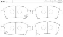 ��������� ������� /�������� ������ /����� /JFBK ��� Toyota Opa Funcargo HN-472 TG-713C HN-540 PN1472 D2183M 044650W050 044650W080 TY Prius NWH11, NWH2...