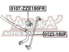 ���� ������������� �������� Toyota Auris/Corolla NZE150/ZRE150/ADE150/NDE150/ZZ�E150 2006-Avensis ADT270/ZRT270/AZR270 2008-Corolla Verso AUR20/ZGR20...