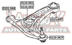 ����� ������� ��� ����������� ������ �������� ���� ����� Toyota Toyota : Yaris ECHO ECHO Verso WILL NCP2# LCP2#Toyota Yaris NCP13 2001-2005 ASVA 0120...