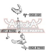 ����� ������� ������ Mazda Mazda BT-50 2006- ASVA 0520-BT50D 0520BT50D ����