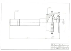 ���� ������� ABS, Made in Japan MZ Bongo 4WD 99- HDK MA035A44 MA035A44 ����