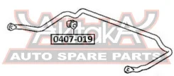 ������ ������� ������������� D19 Mitsubishi Mitsubishi Delica P05W/P15W/P25W/P35W 1989-1999 ASVA 0407-019 0407019 ����