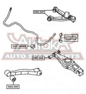 ������ ������� ������������� D27 Mitsubishi Mitsubishi Pajero III Montero V65W/V75W 2000-2006 ASVA 0407-V65WR 0407V65WR ����