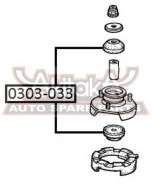 ������ ��������� ������������ Honda CR-V RD1/RD2 1997-2001 ASVA 0303-033 0303033 ����