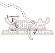 ������ ��������� ������������� Renault Renault Logan 2005- ASVA 2407-LOGF 2407LOGF ����