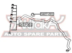 ������ ��������� ������������� D18 Mitsubishi Mitsubishi Lancer/Mirage CJ 1995-2003 ASVA 0407-001 0407001 ����