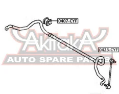 ������ ��������� ������������� D20 Mitsubishi Mitsubishi Lancer CY# 2007- ASVA 0407-CYF 0407CYF ����