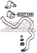 ������ ��������� ������������� D25 Toyota Toyota VITZ NCP10/SCP10 1999-2005 ASVA 0107-YAR 0107YAR ����
