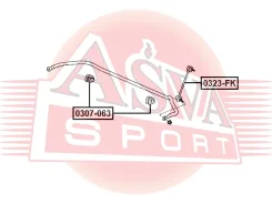 ������ ������������� ������ Honda CR-V 2012-2018 ASVA 0307-063 0307063 ����