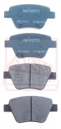 ������� ��������� �������� ������ Volkswagen VW Golf VI 5K 2008 - 2013, Skoda Octavia 1Z3 2005-, AUDI A3 8P 2003 - 2013 Akyoto AKD-23204 AKD23204 ����