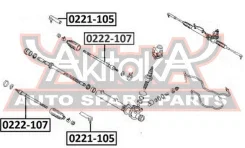 ���������� ������� Nissan Nissan : Maxima A32 Cefiro E32Nissan Maxima Cefiro A32 1994-2000 ASVA 0221-105 0221105 ����