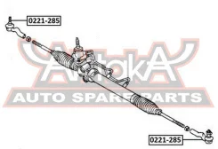 ���������� ������� Toyota Toyota : MARK II Chaiser Cresta GX90/100 JX90/100 2WD ASVA 0221-285 0221285 ����
