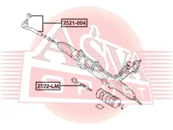 ���������� ������� LAND Rover Range Rover ASVA 2521-004 2521004 ����