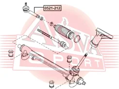 ���������� ������� Mazda CX-5 ASVA 0521-212 0521212 ����
