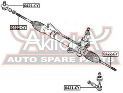 ���������� ������� Mitsubishi Lancer CY/CZ ASVA 0421-CY 0421CY ����