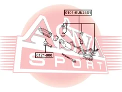 ���������� ������� Toyota Fortuner/Hilux ASVA 0121-006 0121006 ����