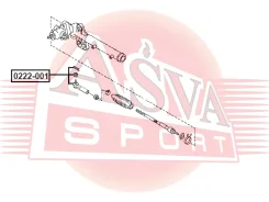 ���������� ������� Nissan Cubstar ASVA 0222-001 0222001 ����