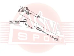 ���������� ������� Nissan Urvan E25 2001-2012 ASVA 0221-E25 0221E25 ����