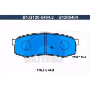 ������� ����. ���. Galfer B1G12054042 B1G12054042 ����