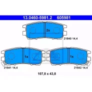 ������� ����. ���. Mitsubishi Pajero II 2,4/3,0/3,5/2,5TDI/2,8TDI 12/90-4/00, Space Gear 2,0-16v/2,4/2,5TDI 8/96- 13046059812 ����