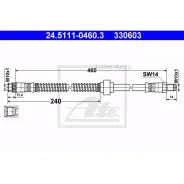 ����� ��������� ������. [460mm] Citroen Berlingo 99-/C2/C3 02-/Xsara 97-05/ZX 96-97, Peugeot 1007 07-/Partner 00- 24511104603 ����