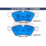 ������� ����. ���. Mercedes W164 ML 3.2-5.0/CDI 07/05-/ X164 GL 3.2-5.0/CDI 09/06-/ W251 R 2 B1G10208602 ����