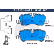 ������� ����. ���. LAND Rover Discovery III/Range Rover III/Sport 2.7-4.4 02-13 B1G10214672 ����