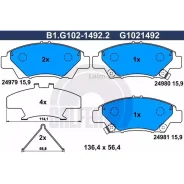 ������� ����. ���. Honda Fit III/Insight 1.2-1.5 08- B1G10214922 ����
