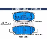 ������� ����. ���. Chrysler Sebring, JEEP Compass/Patriot, Mitsubishi Airtek/Lancer/Outlander II 1.3-2.4 02- B1G10214482 ����