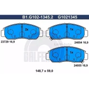 ������� ����. ���. Honda Civic/FR-V/Stream 1.7-2.2 00-, ������ �������� B1G10213452 ����