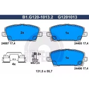 ������� ����. ���. /���. Honda Civic VII 1.3/1.4/1.8/2.2CTDi 01/06- B1G12010132 ����
