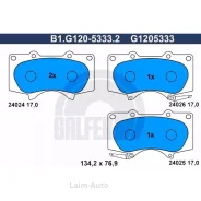 ������� ����. ���. /���. Toyota Land cruiser (J12) 3.0/4.0/D-4D 01/03- B1G12053332 ����