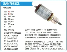 ����� ��������(�����) Toyota Land Cruiser Krauf SAN7978 ����